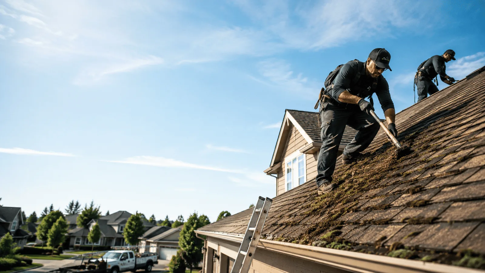 Roof Moss Removal in Orange, VA near me